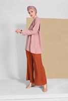 Tesettür giyim PUDRA SALAŞ BLUZ 80001