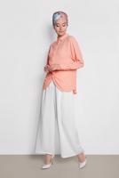 Hijab clothing POWDER SMOCKED BLOUSE 4281 