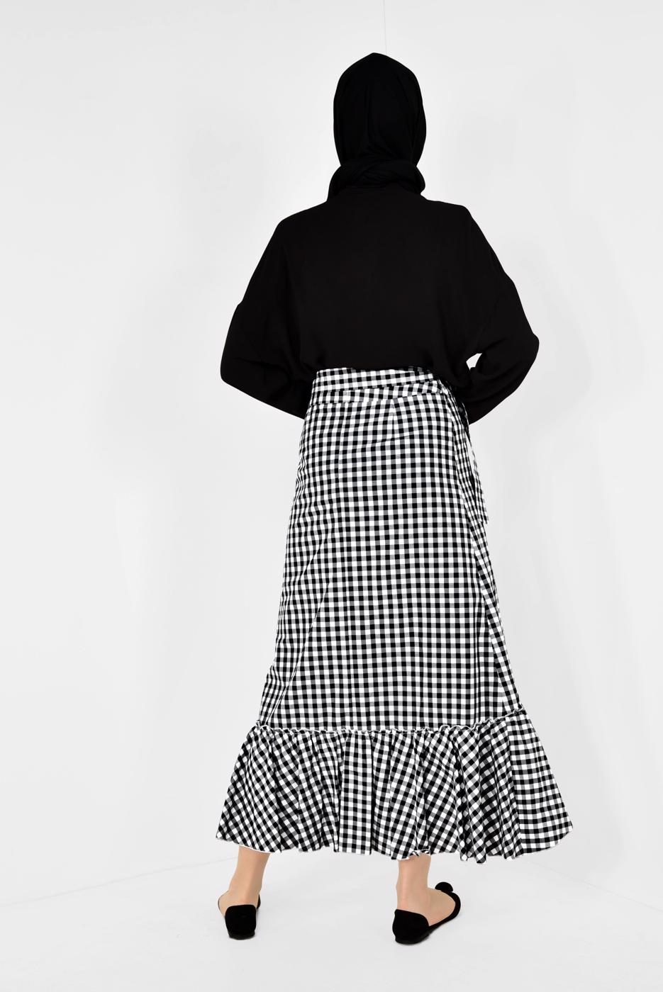 Hijab clothing BLACK ALVINA CLASSIC BLOUSE 4887