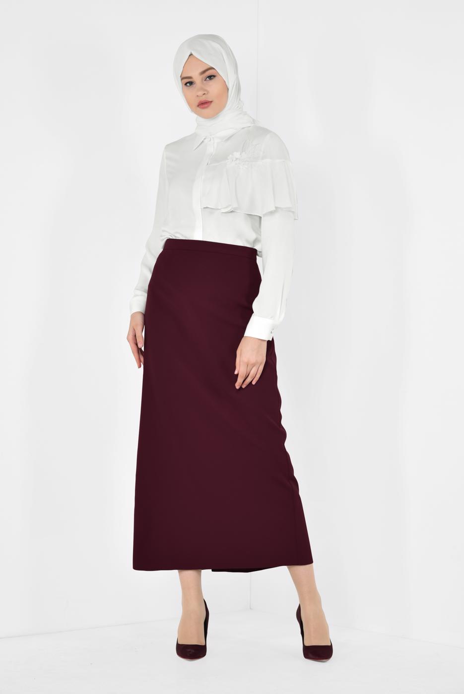 Hijab clothing CREAM ALVINA RUFFLED BLOUSE 4917 