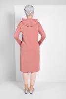 Vêtements hijab POUDRE VESTE ZIPPÉE À CAPUCHE 65815 