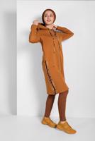 Vêtements hijab ORANGE VESTE SPORT ZIPPÉE À CAPUCHE 0929 