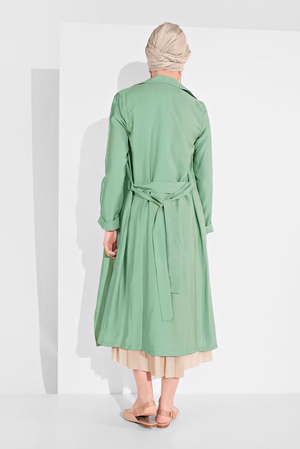 Tesettür giyim  KUŞAKLI GİYÇIK 1875 - TRENDTESETTÜR