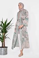 Hijab clothing POWDER ALVINA PATTERNED KIMONO 4958