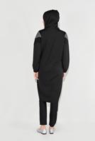 Tesettür giyim SİYAH FERMUARLI EŞOFMAN CEKET 8136