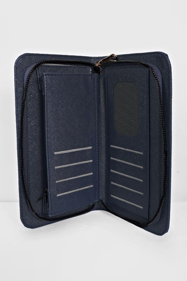 Hijab clothing NAVY BLUE ALVİNA PURSE 3628  - TRENDTESETTÜR