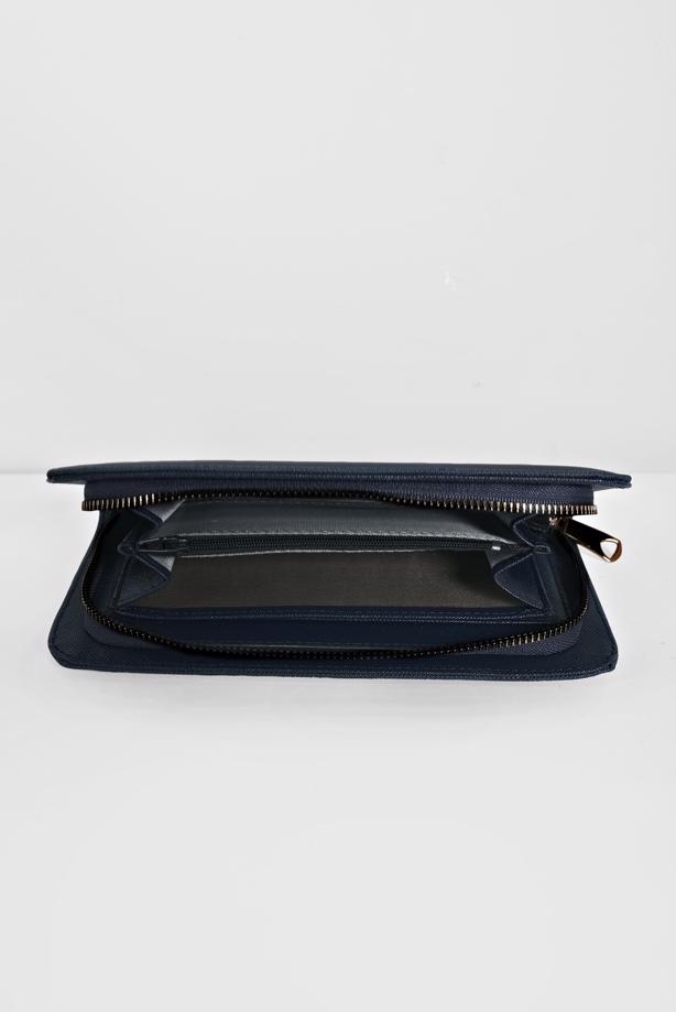 Hijab clothing NAVY BLUE ALVİNA PURSE 3628  - TRENDTESETTÜR