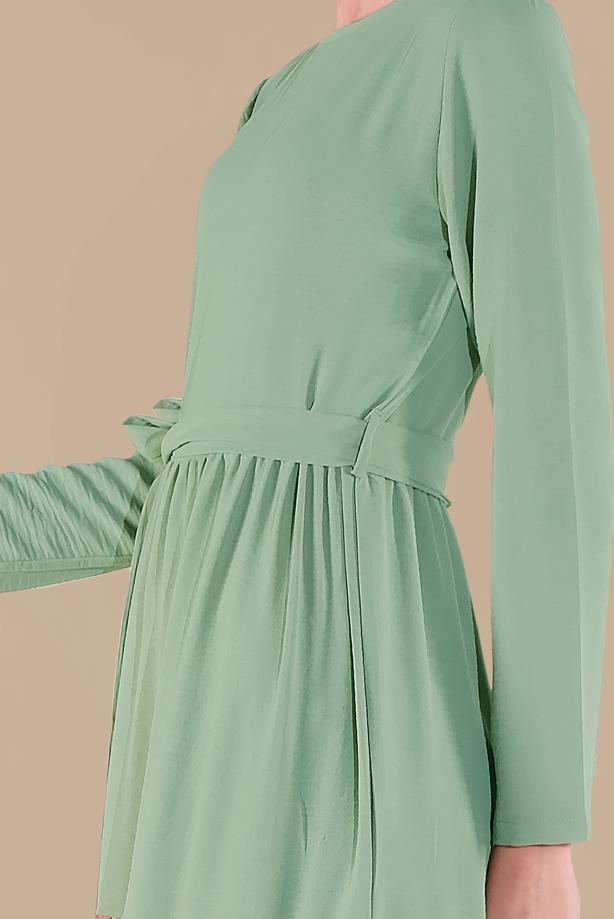 Vêtements hijab  COLORBLOCKED FLOUNCE DRESS 0851  - TRENDTESETTÜR