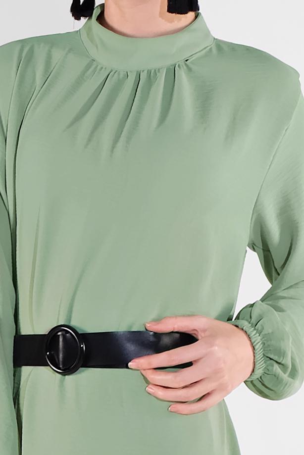 Vêtements hijab  BELTED DRESS 6951 - TRENDTESETTÜR