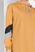 Tesettür giyim YEŞİL KAPÜŞONLU EŞOFMAN TAKIMI 46104