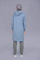 Vêtements hijab GRIS ALVINA PANTALON DE JOGGING EN COTON TAILLE-ÉLASTIQUE 70100