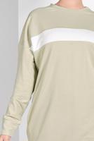 Tesettür giyim YEŞİL ÇİZGİLİ EŞOFMAN TAKIM 138