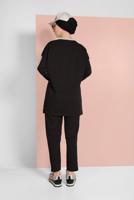 Tesettür giyim YEŞİL  İKİ RENKLİ EŞOFMAN TAKIM 238