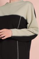 Tesettür giyim YEŞİL  İKİ RENKLİ EŞOFMAN TAKIM 238