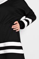 Tesettür giyim SİYAH ŞERİTLİ EŞOFMAN TAKIMI 1006 