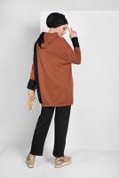 Tesettür giyim TABA ÇİFT RENKLİ EŞOFMAN TAKIMI 7006