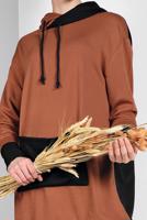 Tesettür giyim TABA ÇİFT RENKLİ EŞOFMAN TAKIMI 7006