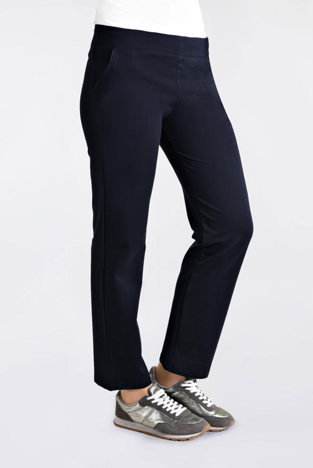 Tesettür giyim LACİVERT ALVİNA BELİ LASTİKLİ EŞOFMAN ALTI 70066 - TRENDTESETTÜR