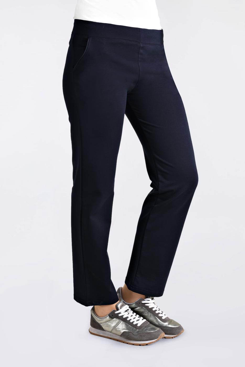 Tesettür giyim LACİVERT ALVİNA BELİ LASTİKLİ EŞOFMAN ALTI 70066