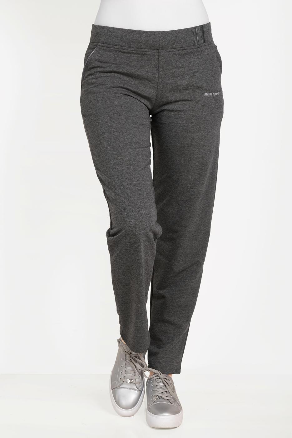 Hijab clothing GREY ALVINA COTTON JOGGERS 70066 