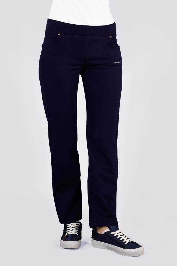 Tesettür giyim LACİVERT ALVİNA BELİ LASTİKLİ EŞOFMAN ALTI 70068 - TRENDTESETTÜR