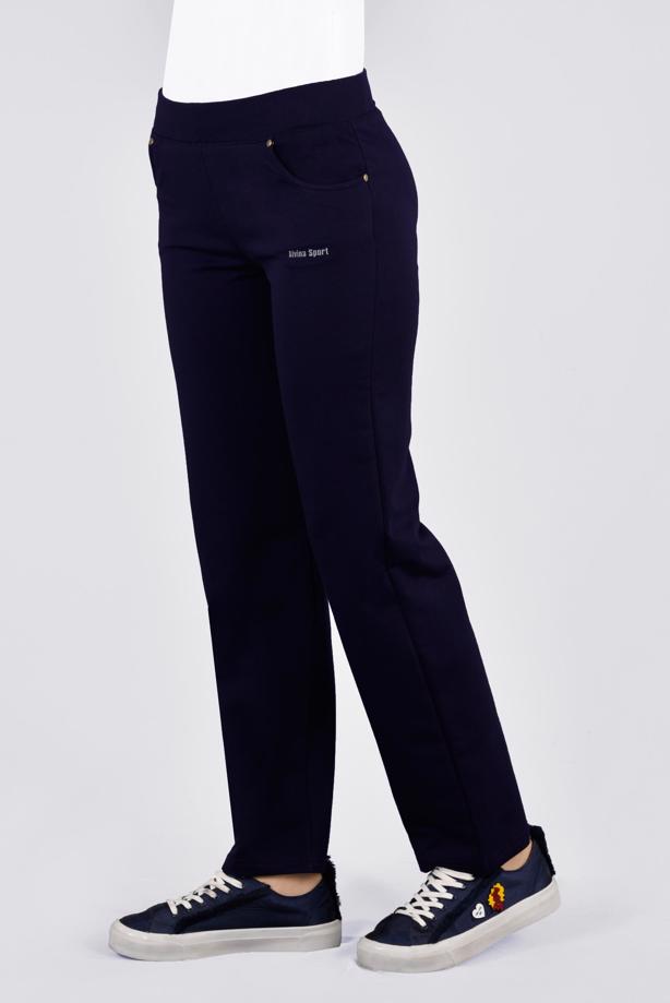 Tesettür giyim LACİVERT ALVİNA BELİ LASTİKLİ EŞOFMAN ALTI 70068 - TRENDTESETTÜR