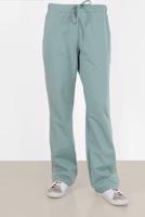 Tesettür giyim YEŞİL PAMUKLU YANLARI ŞERİTLİ EŞOFMAN ALTI 7602