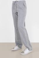 Tesettür giyim GRİ PAMUKLU YANLARI ŞERİTLİ EŞOFMAN ALTI 7602