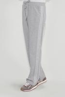 Tesettür giyim GRİ PAMUKLU YANLARI ŞERİTLİ EŞOFMAN ALTI 7602