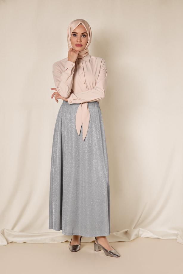Vêtements hijab  ALVINA SPARKLY SKIRT 6348  - TRENDTESETTÜR