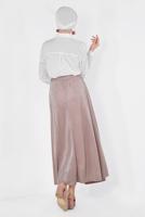 Vêtements hijab POUDRE T 6348 ALVİNA MULTİ 24462 ETEK