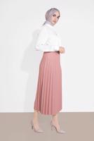 Vêtements hijab ROSE JUPE À PLISSÉE 8161 