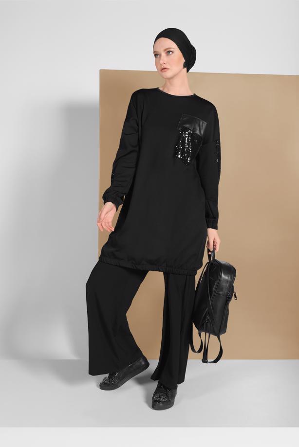 Hijab clothing  FLOWING PANTS 00200  - TRENDTESETTÜR