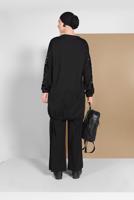 Hijab clothing BLACK FLOWING PANTS 00200 