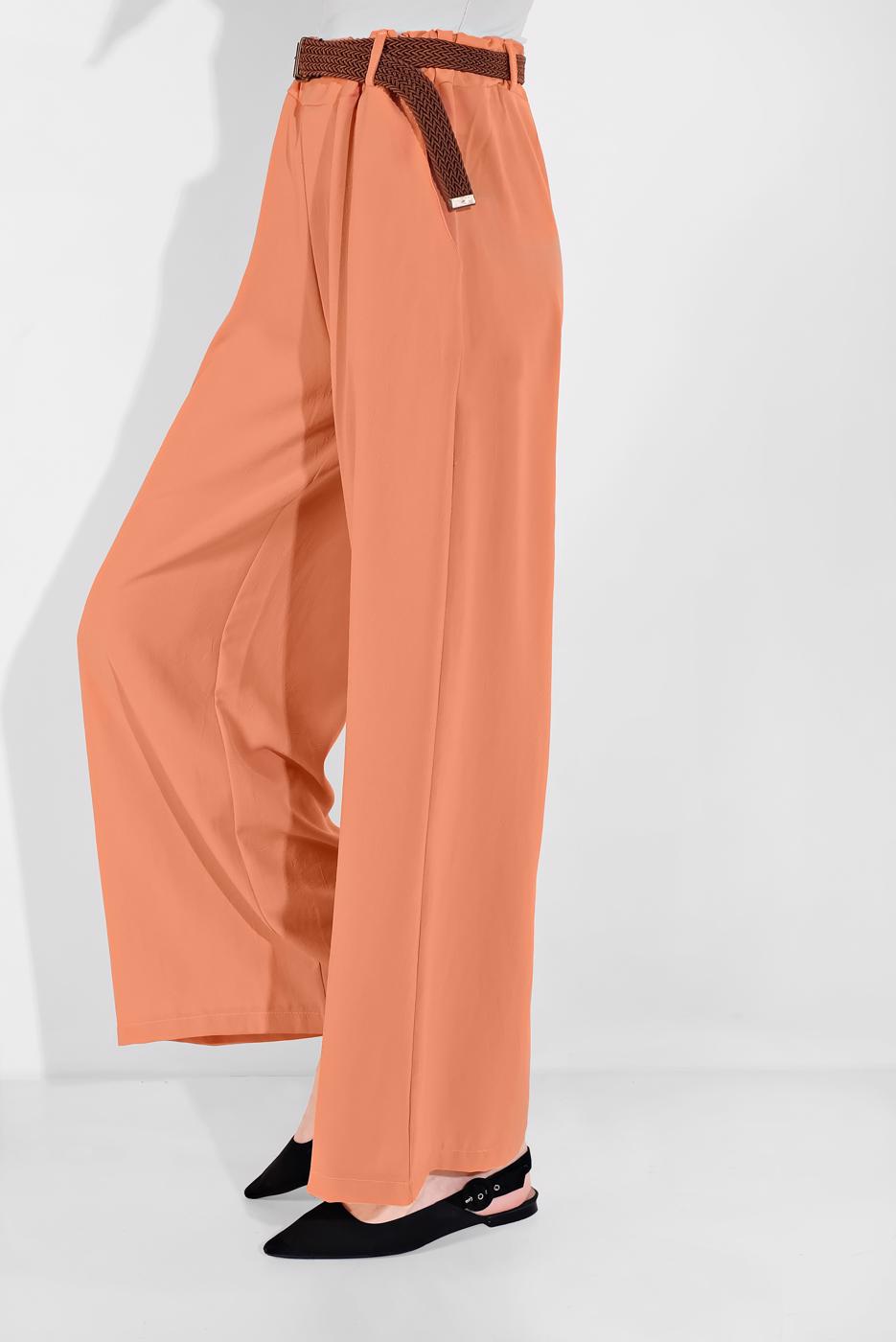 Vêtements hijab ORANGE PANTALON À FLUIDE 00200 