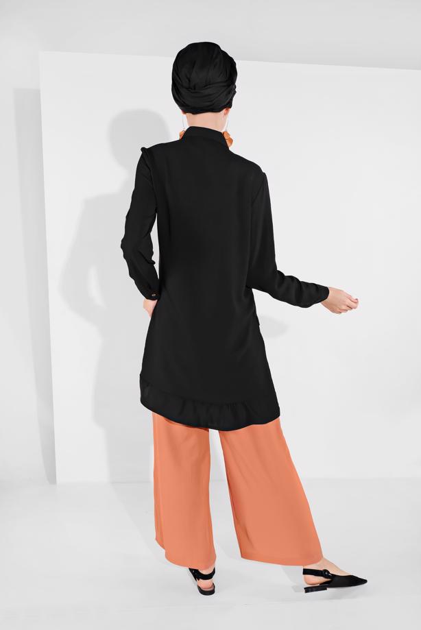 Tesettür giyim  GENİŞ PAÇA PANTOLON 00200 - TRENDTESETTÜR