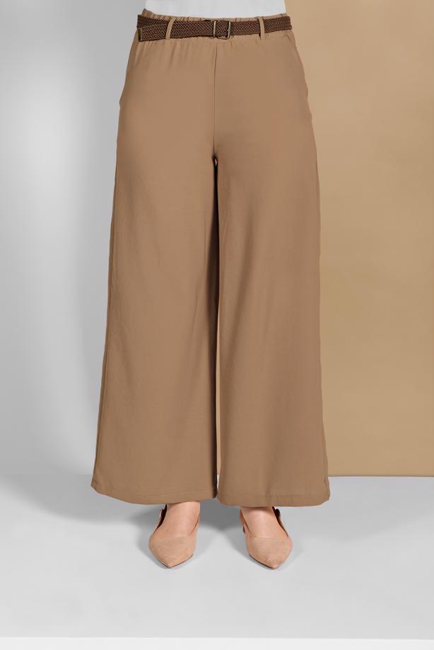 Tesettür giyim  GENİŞ PAÇA PANTOLON 00200 - TRENDTESETTÜR