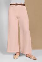 Tesettür giyim PEMBE GENİŞ PAÇA PANTOLON 00200