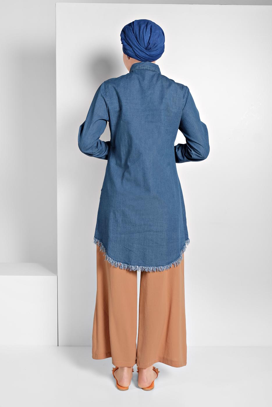 Vêtements hijab ROSE PANTALON À FLUIDE 00200 