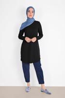 Vêtements hijab BLEU MARINE PANTALON EN JEAN 0105 