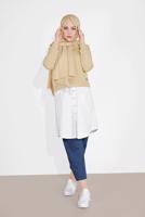 Vêtements hijab BLEU MARINE PANTALON EN JEAN 0105 