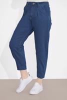 Vêtements hijab BLEU MARINE PANTALON EN JEAN 0105 