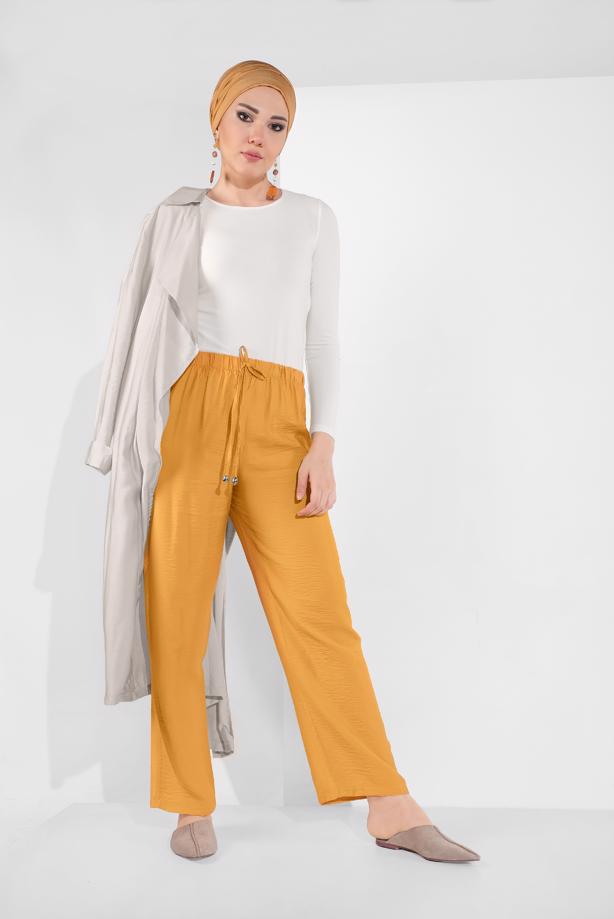 Vêtements hijab  ELASTIC-WAIST PANTS 2775  - TRENDTESETTÜR