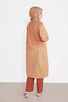 Vêtements hijab BRUN PANTALON À TAILLE-ÉLASTIQUE 2775