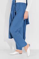Vêtements hijab BLEU MARINE PANTALON À TAILLE-ÉLASTIQUE 2775