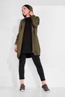 Hijab clothing BLACK HIGH-WAIST PANTS 3204 