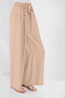 Vêtements hijab BEIGE PALAZZO BOUTONNÉ 6504 