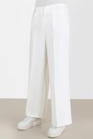 Tesettür giyim KREM ALVİNA GENİŞ PAÇA PANTOLON 70072 