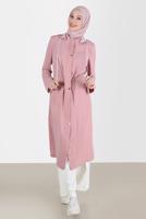 Tesettür giyim KREM ALVİNA GENİŞ PAÇA PANTOLON 70072 