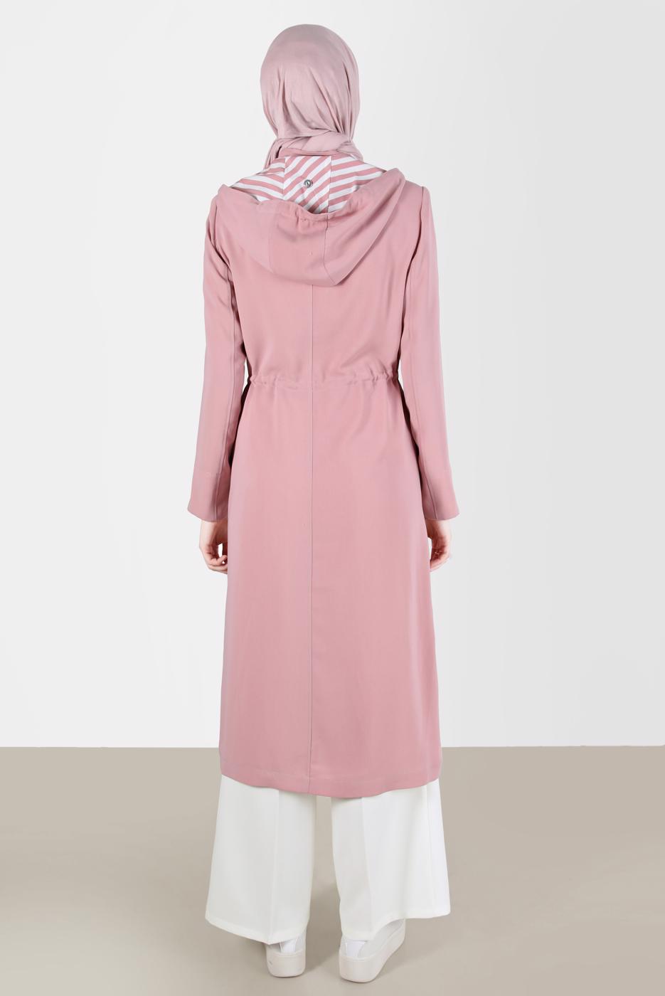 Tesettür giyim KREM ALVİNA GENİŞ PAÇA PANTOLON 70072 